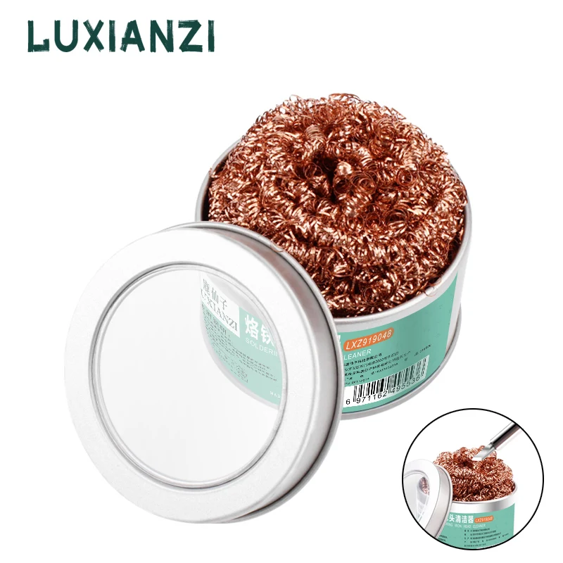 LUXIANZI 3pcs Clean Steel Ball For Soldering Solder Iron Tip Desoldering Tin Remove Mesh Filter Cleaning Ball Metal Dross Box
LUXIANZI 3pcs Clean Steel Ball For Soldering Solder Iron Tip Desoldering Tin Remove Mesh Filter Cleaning Ball Metal Dross Box