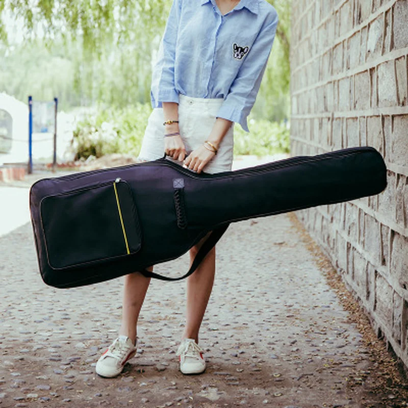 Electric Guitar Case Bass Folk Bag Waterproof Thicken 10 Mm Backpack Bass Accessories Parts Carry Gig Oxford Cloth Two Zipper
Electric Guitar Case Bass Folk Bag Waterproof Thicken 10 Mm Backpack Bass Accessories Parts Carry Gig Oxford Cloth Two Zipper