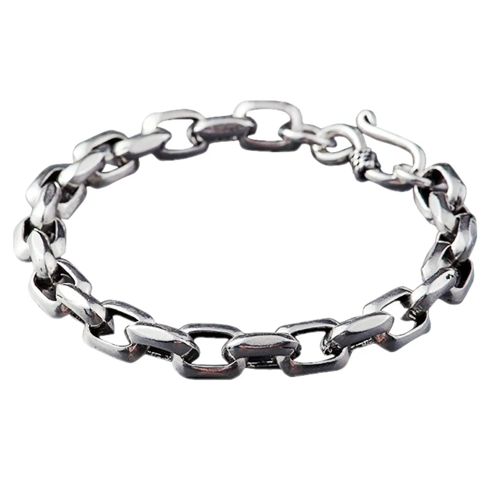 Новый модный браслет BOCAI из серебра S925 пробы и украшения из тайского серебра в стиле ретро, подарок на день рождения для мужчин
Новый модный браслет BOCAI из серебра S925 пробы и украшения из тайского серебра в стиле ретро, подарок на день рождения для мужчин