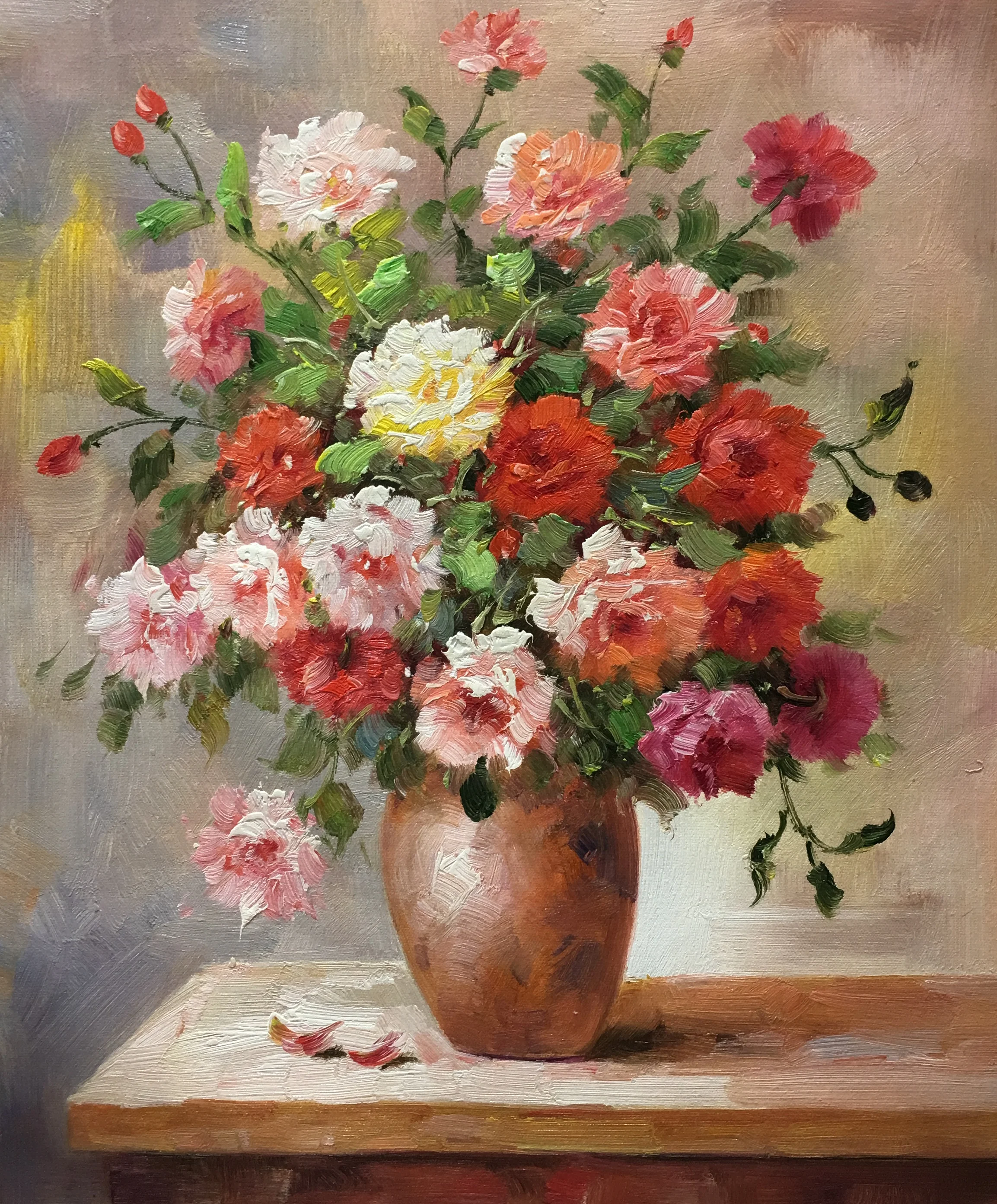 Ultra Low Price Sale 100% Hand Painted Oil Painting on Canvas Abstract Flower Canvas Painting Wall Art Picture for Home decor
Ultra Low Price Sale 100% Hand Painted Oil Painting on Canvas Abstract Flower Canvas Painting Wall Art Picture for Home decor