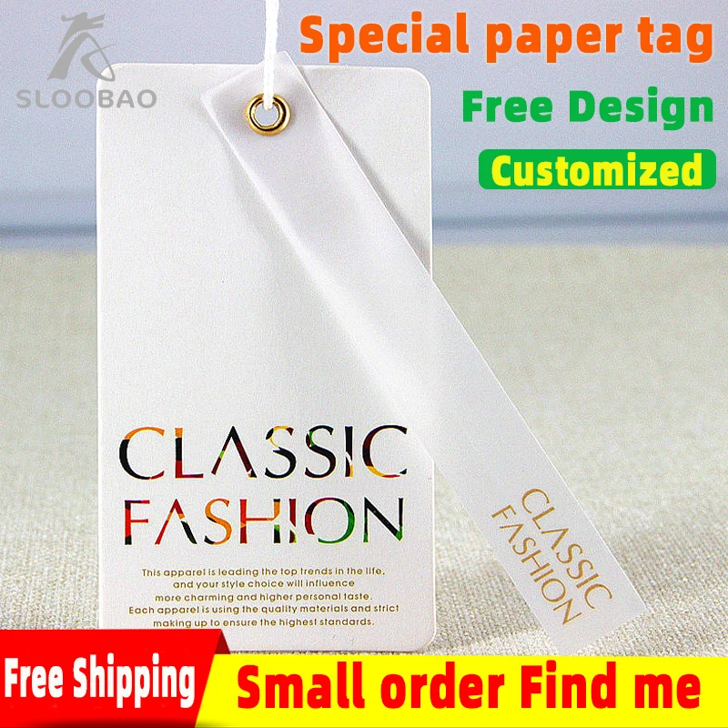 Custom quality 700g Special litmus rivet paper color bronzing coated paper tags clothing swing tag matte laminatedFinish1000pcs
Custom quality 700g Special litmus rivet paper color bronzing coated paper tags clothing swing tag matte laminatedFinish1000pcs