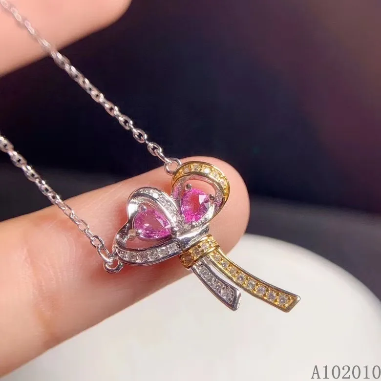 KJJEAXCMY fine jewelry 925 Sterling Silver inlaid natural pink sapphire popular girl new Pendant Necklace support test
KJJEAXCMY fine jewelry 925 Sterling Silver inlaid natural pink sapphire popular girl new Pendant Necklace support test