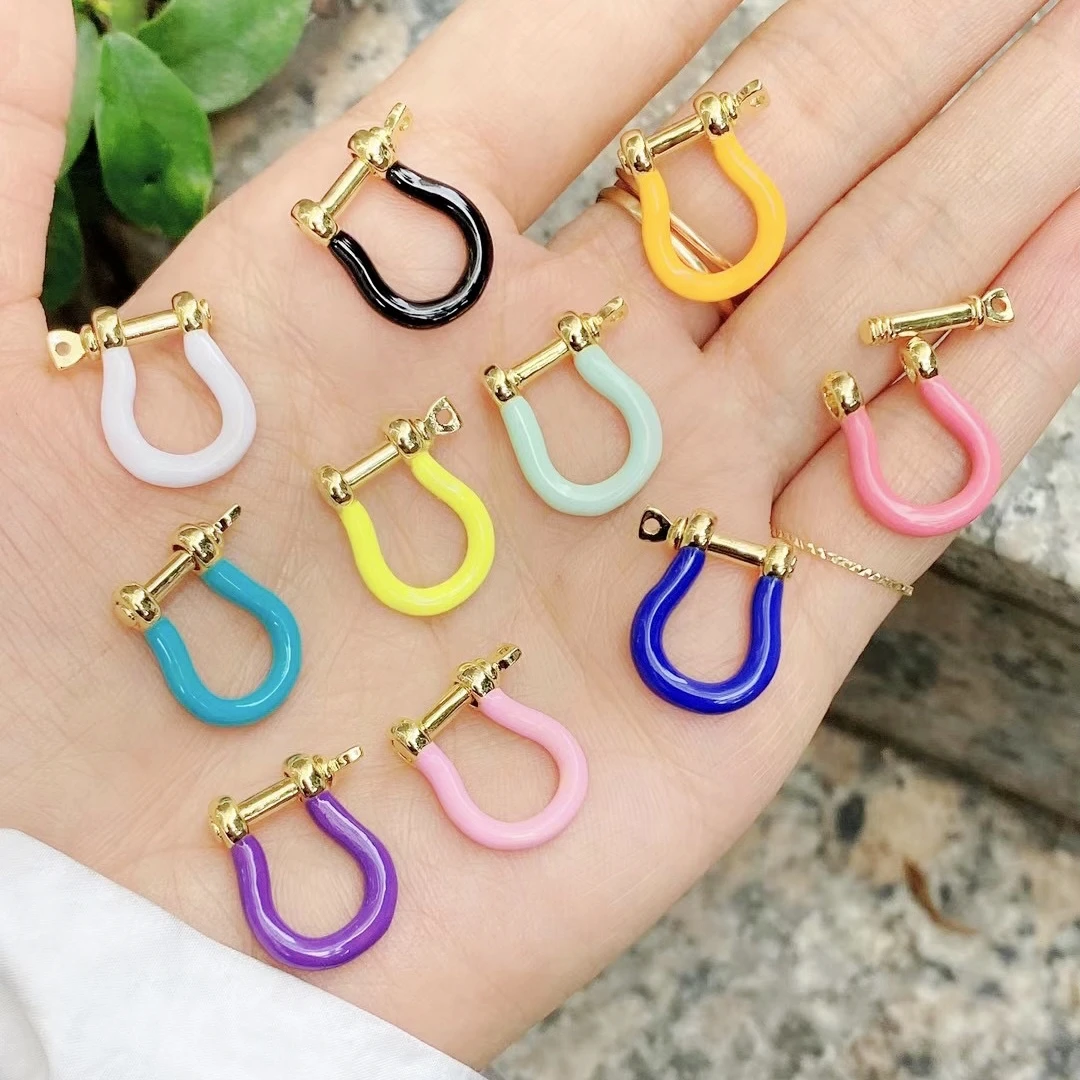 10Pcs, Wholesale fashion enamel clasp charm for necklace bracelet making colorful charm accessory
10Pcs, Wholesale fashion enamel clasp charm for necklace bracelet making colorful charm accessory