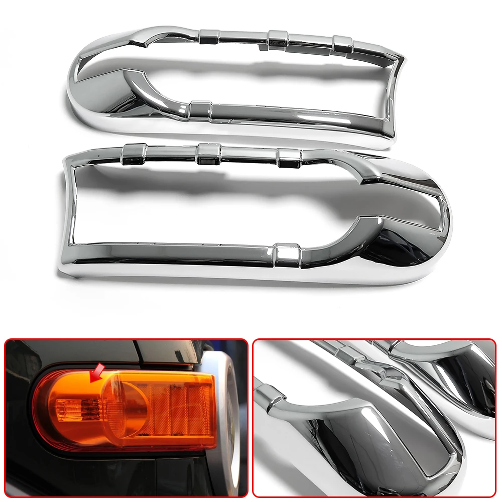 ABS Chrome Front Head Light Headlight Protection Cover Trim Sticker For Toyota FJ Cruiser XJ10 2006-2020 Car Styling Accessories
ABS Chrome Front Head Light Headlight Protection Cover Trim Sticker For Toyota FJ Cruiser XJ10 2006-2020 Car Styling Accessories