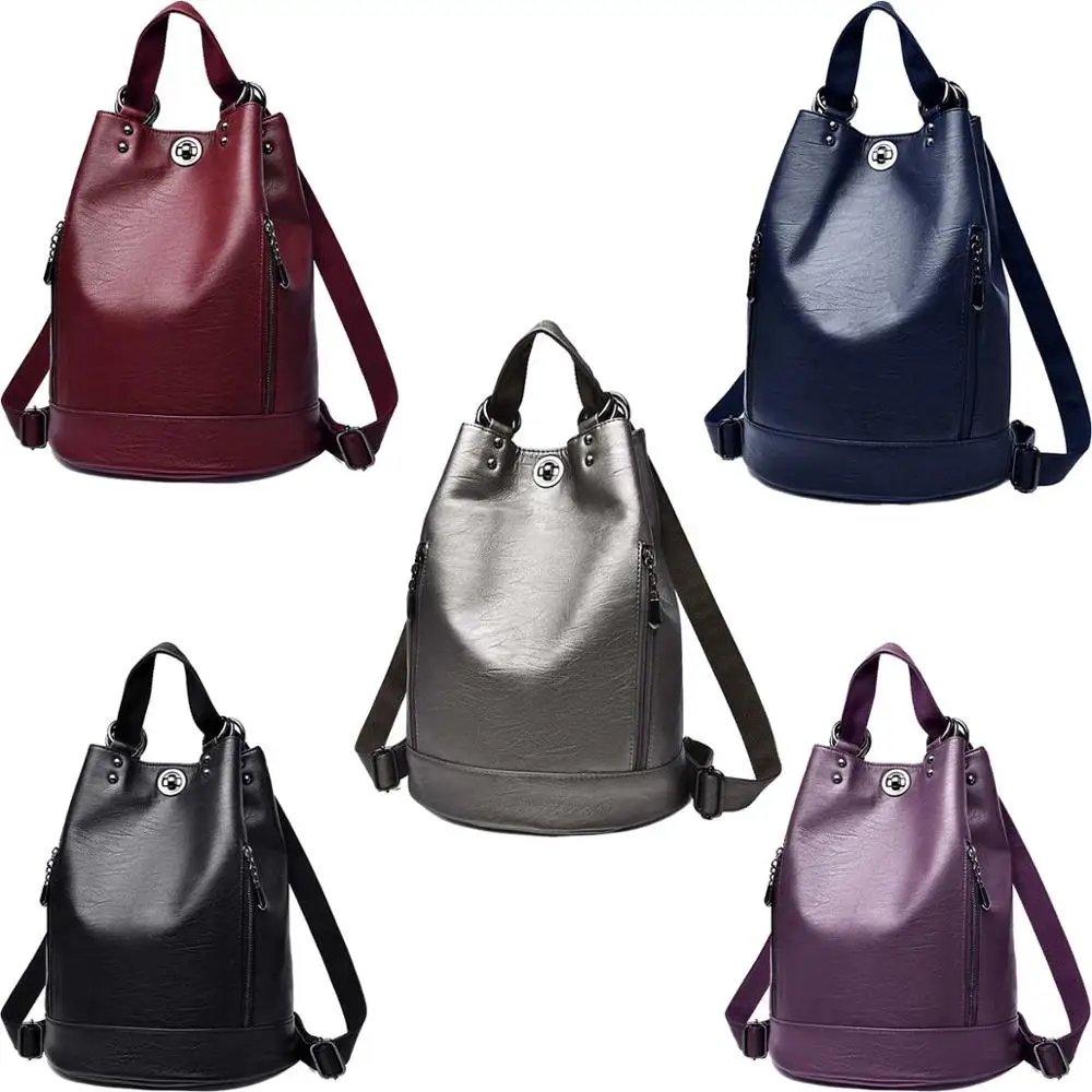 New Women's Backpack Leather Bag Women's Travel Hanging Bag High Quality Women's Backpack Fashion Women's Schoolbag Leather Bag
New Women's Backpack Leather Bag Women's Travel Hanging Bag High Quality Women's Backpack Fashion Women's Schoolbag Leather Bag