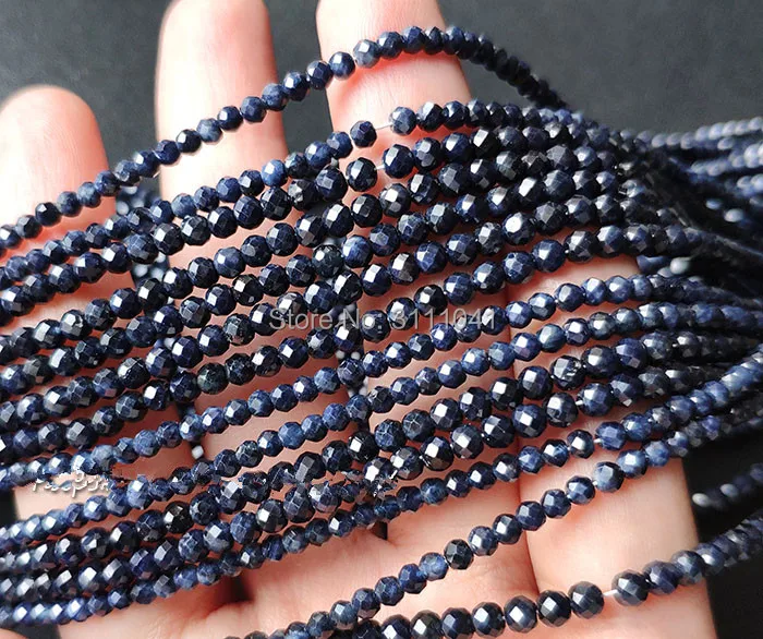 AA loose beads dark blue sapphire round faceted 3mm 40cm for DIY jewelry making FPPJ wholesale beads nature
AA loose beads dark blue sapphire round faceted 3mm 40cm for DIY jewelry making FPPJ wholesale beads nature