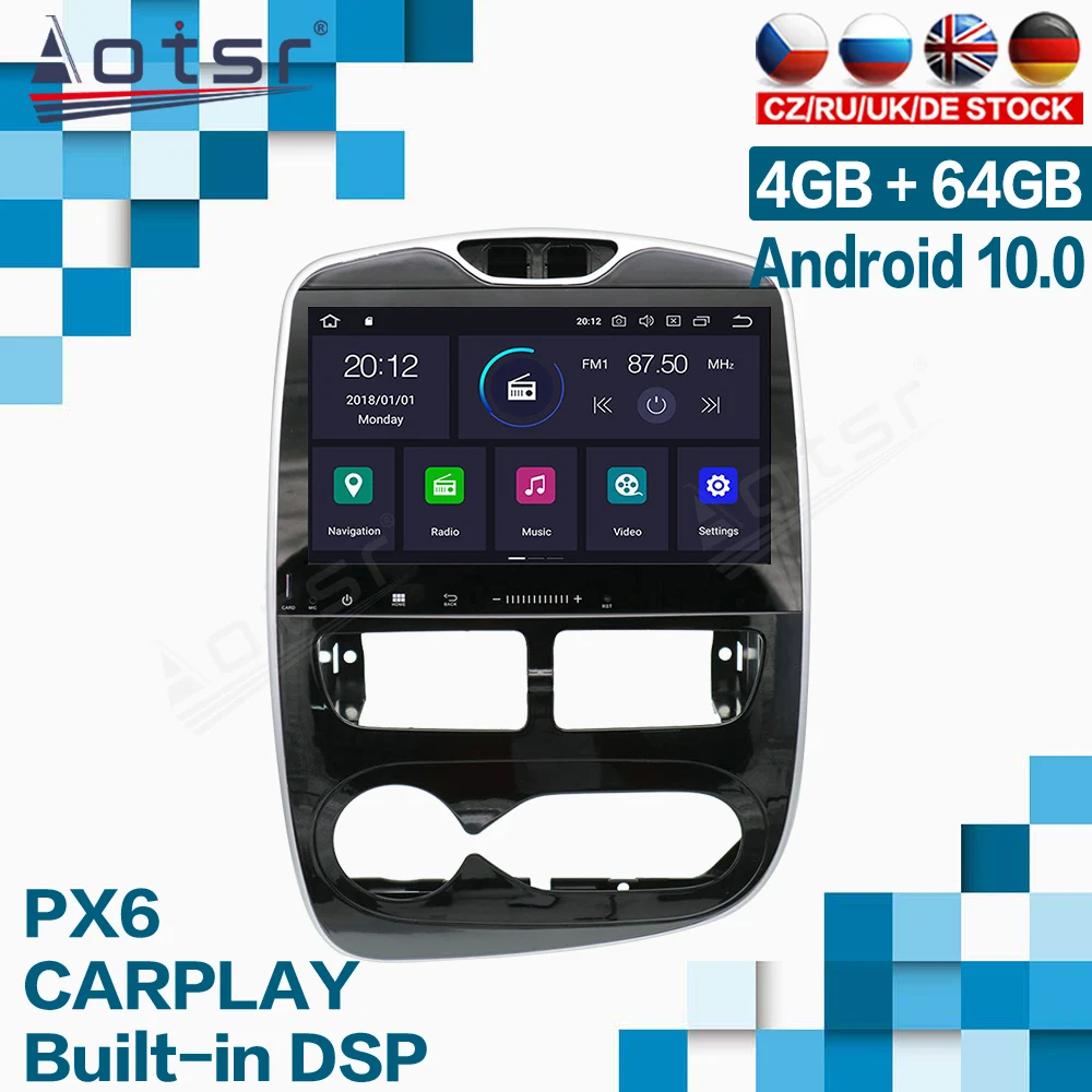 Android Radio For Renault Clio 2013 2014 2015 2016 - 2018 Car Multimedia Player GPS Navigation Audio Screen Carplay Autoradio
Android Radio For Renault Clio 2013 2014 2015 2016 - 2018 Car Multimedia Player GPS Navigation Audio Screen Carplay Autoradio