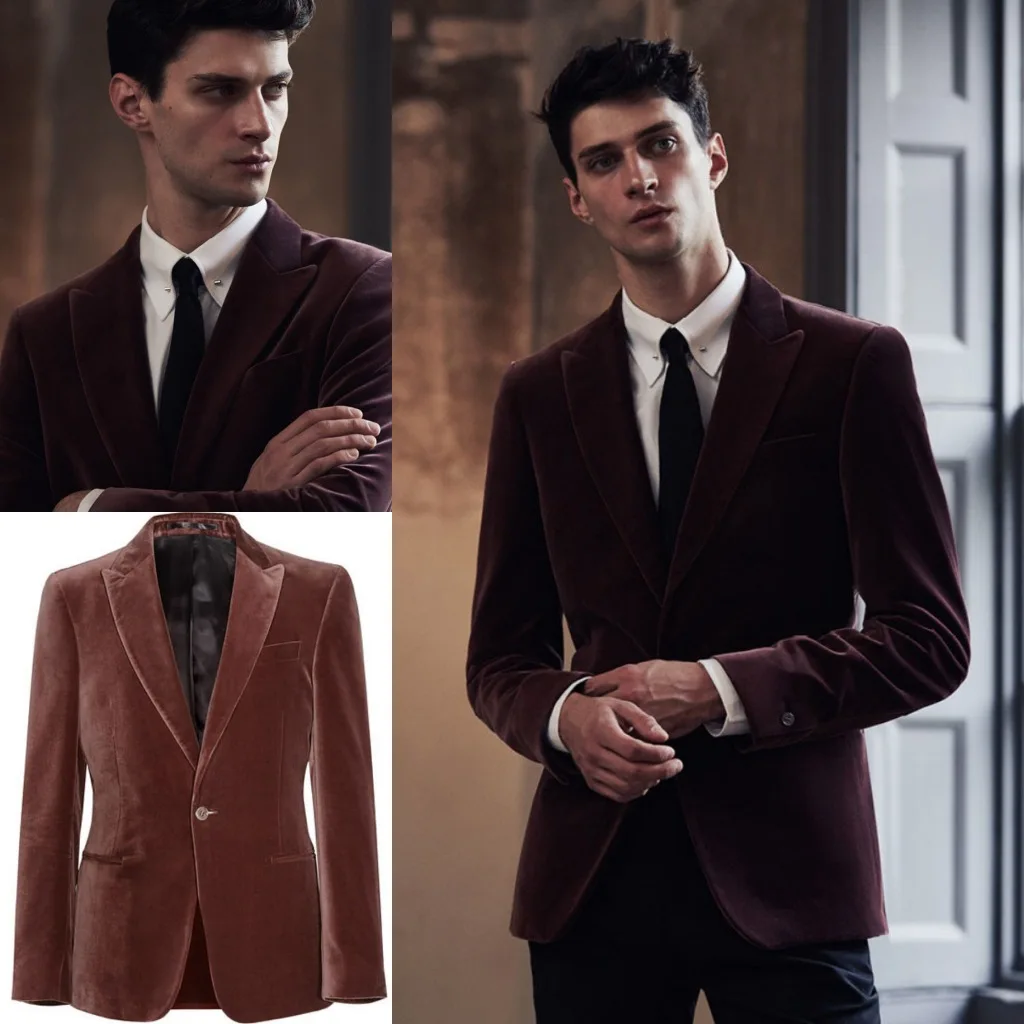 Handsome Business Men Tuxedos Custom Made Peaked Lapel Blazer 1 Piece Set Party Groomsmen Smart Casual Daily Wear
Handsome Business Men Tuxedos Custom Made Peaked Lapel Blazer 1 Piece Set Party Groomsmen Smart Casual Daily Wear