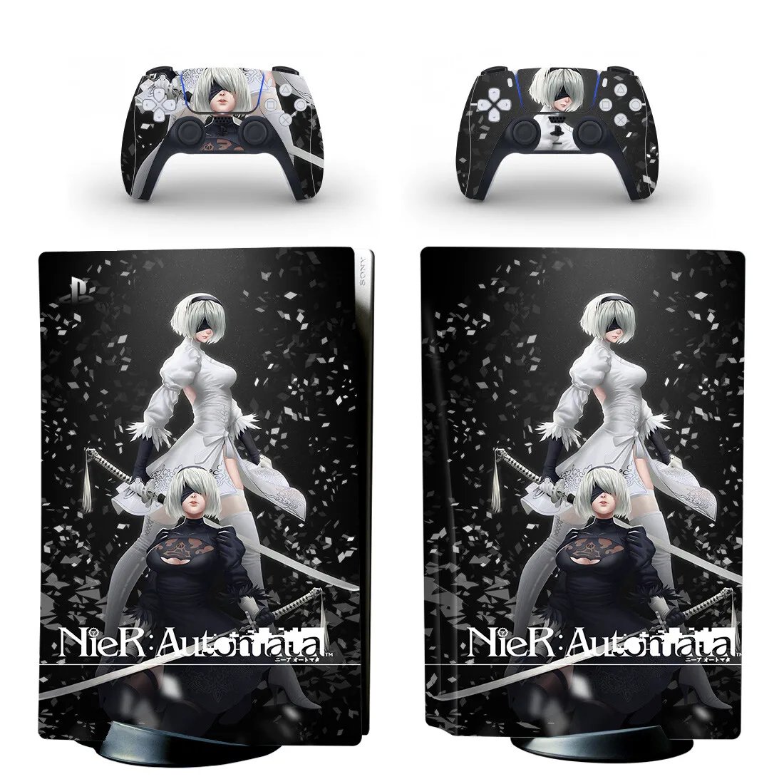 Наклейка с рисунком диска NieR Automata PS5, Защитная Наклейка для консоли PlayStation 5 и контроллера PS5, Виниловая наклейка с рисунком диска
Наклейка с рисунком диска NieR Automata PS5, Защитная Наклейка для консоли PlayStation 5 и контроллера PS5, Виниловая наклейка с рисунком диска