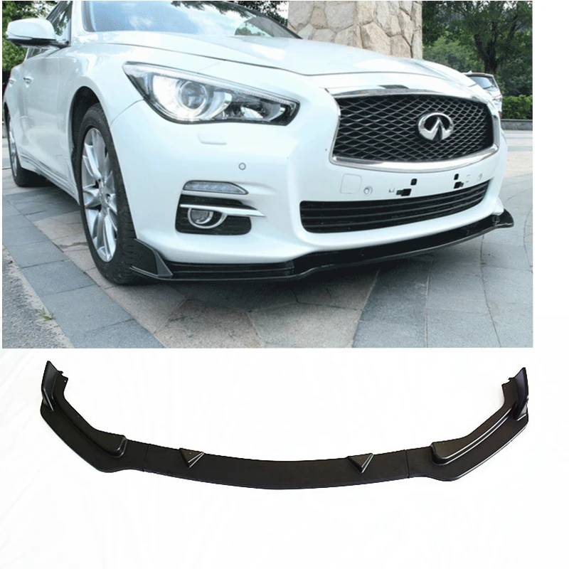 2pcs/set Front Bumper Lip Cover Carbon Fiber Surface for Infiniti Q50 2014-2017 Only for Sports Version
2pcs/set Front Bumper Lip Cover Carbon Fiber Surface for Infiniti Q50 2014-2017 Only for Sports Version