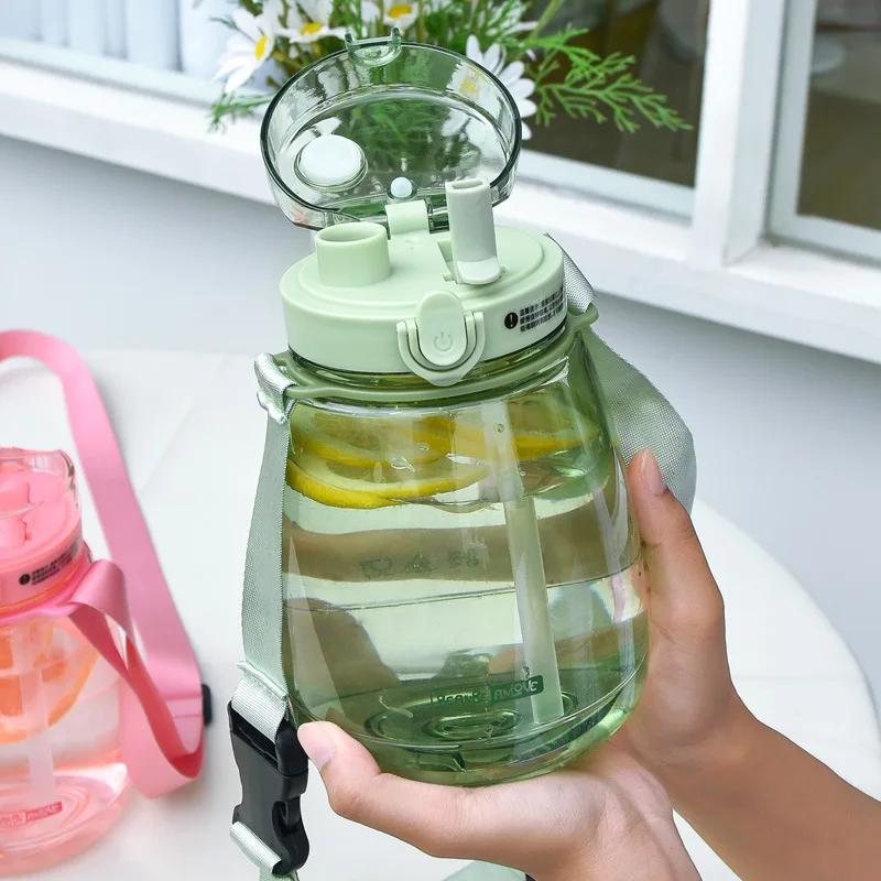 2022 Big Drinking Water Bottle Cup for Girl Sport Drink Bottle for Water Outdoor Straw Water Bottle Bottles with Strap BPA FREE
2022 Big Drinking Water Bottle Cup for Girl Sport Drink Bottle for Water Outdoor Straw Water Bottle Bottles with Strap BPA FREE
