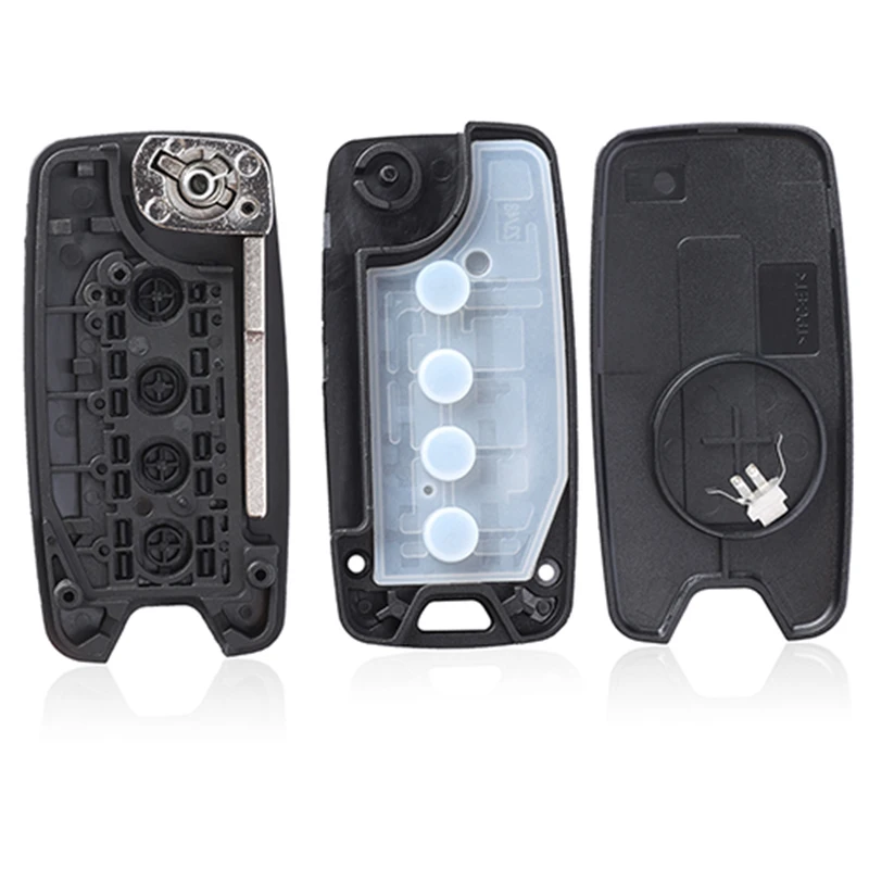 KEYECU Flip Remote Control Car Key Shell Case With 3 4 Buttons Fob for Jeep Renegade 2015 2016 2017 2018 2019 2ADFTF15AM433TX
KEYECU Flip Remote Control Car Key Shell Case With 3 4 Buttons Fob for Jeep Renegade 2015 2016 2017 2018 2019 2ADFTF15AM433TX