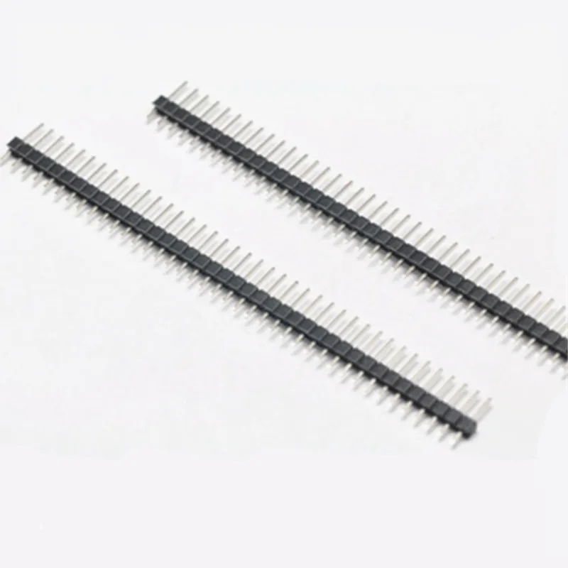 200pcs/lot 1 Row 40 Pin 2.54mm Pitch PCB Wire Connector Copper Male Bar Socket Connector
200pcs/lot 1 Row 40 Pin 2.54mm Pitch PCB Wire Connector Copper Male Bar Socket Connector