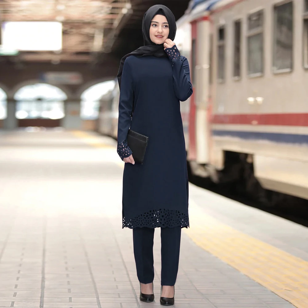 Muslim Prayer Dress Women's Abaya Robe Suit Dress Two-Piece Suit Plus Siz Abai Islamic Clothing Arabic Costume Formal Dresses
Muslim Prayer Dress Women's Abaya Robe Suit Dress Two-Piece Suit Plus Siz Abai Islamic Clothing Arabic Costume Formal Dresses