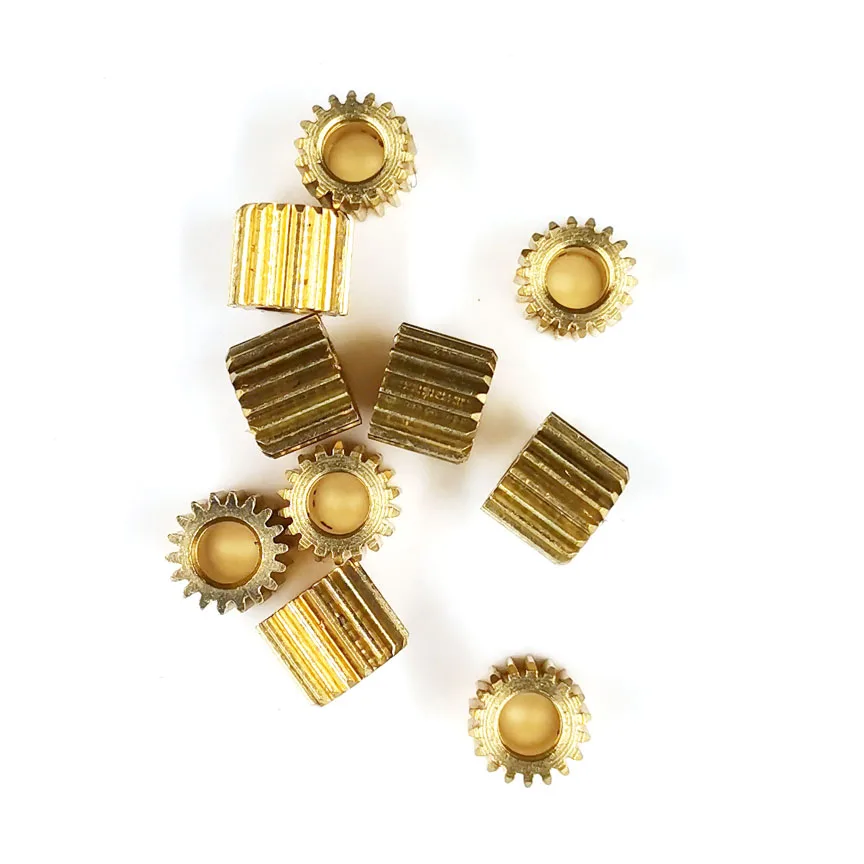 183A 0.3M Gear 18 Teeth Good Mechanical Copper Gear Hole 3MM Tight Small Modulus Pinions 10pcs/lot
183A 0.3M Gear 18 Teeth Good Mechanical Copper Gear Hole 3MM Tight Small Modulus Pinions 10pcs/lot