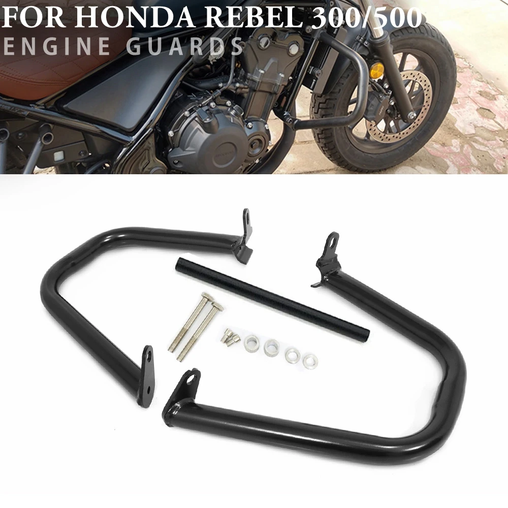 Motorcycle Engine Guards Crash Bars Frame Protection For Honda Rebel CMX 500 300 CMX500 CMX300 2017-2020
Motorcycle Engine Guards Crash Bars Frame Protection For Honda Rebel CMX 500 300 CMX500 CMX300 2017-2020