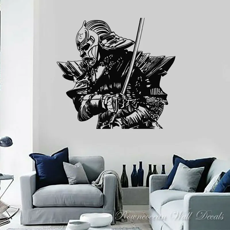 Japanese Style Ronin Samurai Wall Stickers Vinyl Home Decoration Children's Boys Teens Bedroom Game room Decals Wallpaper S275
Japanese Style Ronin Samurai Wall Stickers Vinyl Home Decoration Children's Boys Teens Bedroom Game room Decals Wallpaper S275