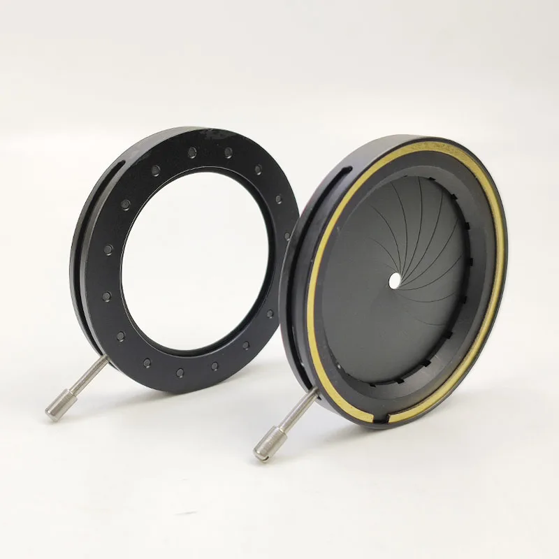 1PCS 2.5-36mm Adjustable Zoom Optical Iris Diaphragm Aperture Condenser Digital Camera Microscope Adapter Use with 18pcs Blades
1PCS 2.5-36mm Adjustable Zoom Optical Iris Diaphragm Aperture Condenser Digital Camera Microscope Adapter Use with 18pcs Blades
