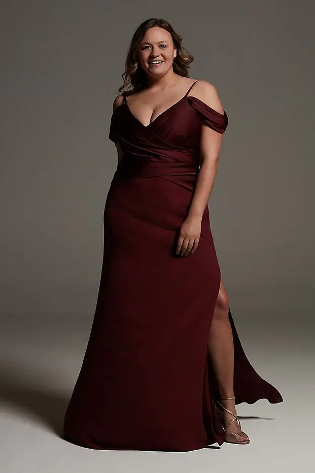 tailor shop custom made Shine Bodice Off Shoulder Crepe Bridesmaid Dress plus size bridesmaid long dress
tailor shop custom made Shine Bodice Off Shoulder Crepe Bridesmaid Dress plus size bridesmaid long dress