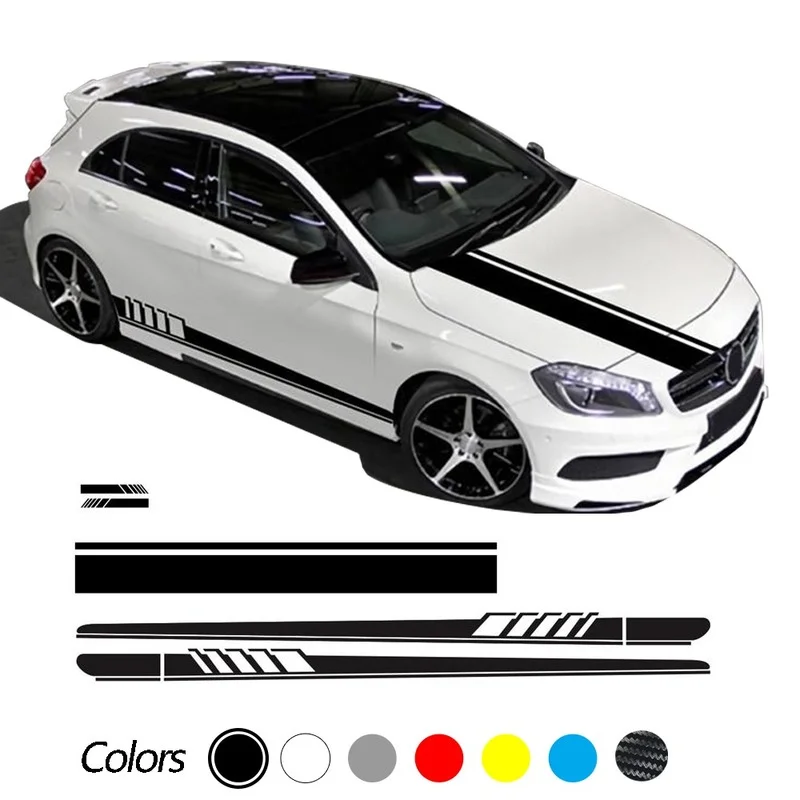 Long Stripe Car Sticker Universal DIY Styling Car Sticker Vinyl Self-adhesive Waterproof Decals Personalized 245cm*12cm
Long Stripe Car Sticker Universal DIY Styling Car Sticker Vinyl Self-adhesive Waterproof Decals Personalized 245cm*12cm
