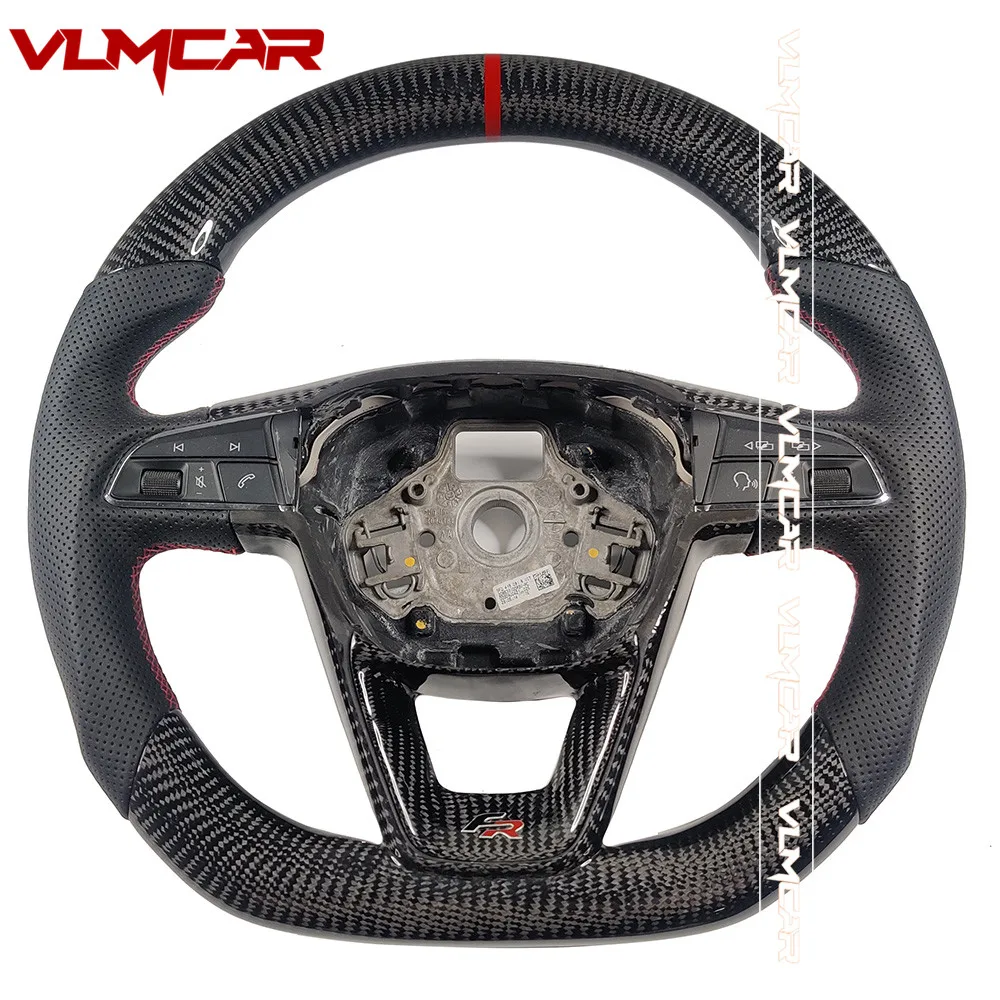 Private Customized Carbon Fiber Steering Wheel For SEAT / All Models Can Be Custom
Private Customized Carbon Fiber Steering Wheel For SEAT / All Models Can Be Custom