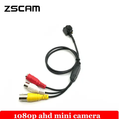 Home HD Mini 2MP/1080P IMX323 Chip CCTV AHD/TVI/CVI/CVBS 4 In 1 Security Wired Camera Micro 3.7mm/2.8mm Lens Video Color Cam