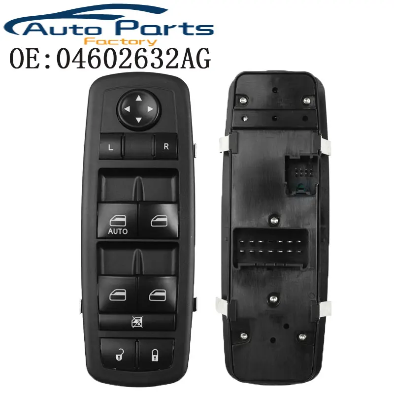 New High Quality Master Power Window Door Lock Switch For Dodge Journey Liberty Nitro 04602632AG
New High Quality Master Power Window Door Lock Switch For Dodge Journey Liberty Nitro 04602632AG