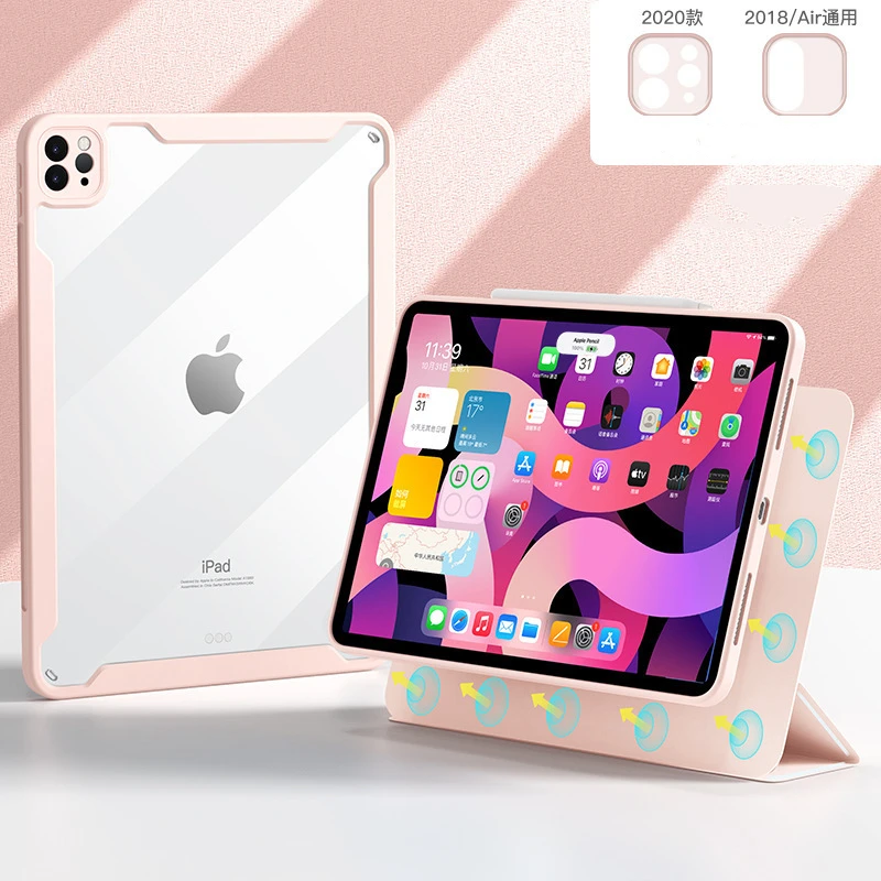 For iPad Air 4 Case For iPad Pro 11 Case 2021 Stand Air 2020 10.9 10.2 Pro 11 12.9 for iPad 7th 8th Generation 8 Funda Cover
For iPad Air 4 Case For iPad Pro 11 Case 2021 Stand Air 2020 10.9 10.2 Pro 11 12.9 for iPad 7th 8th Generation 8 Funda Cover