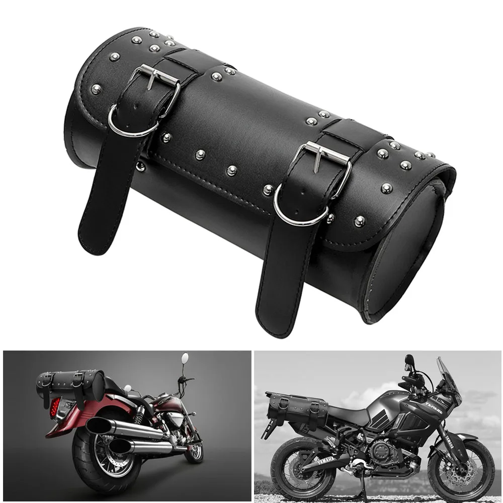 High Quality Motorcycle Luggage Saddle Bag Storage Pouch Tank PU Leather Backpack Tail Rear Side Strap On Motorbike Accessories
High Quality Motorcycle Luggage Saddle Bag Storage Pouch Tank PU Leather Backpack Tail Rear Side Strap On Motorbike Accessories
