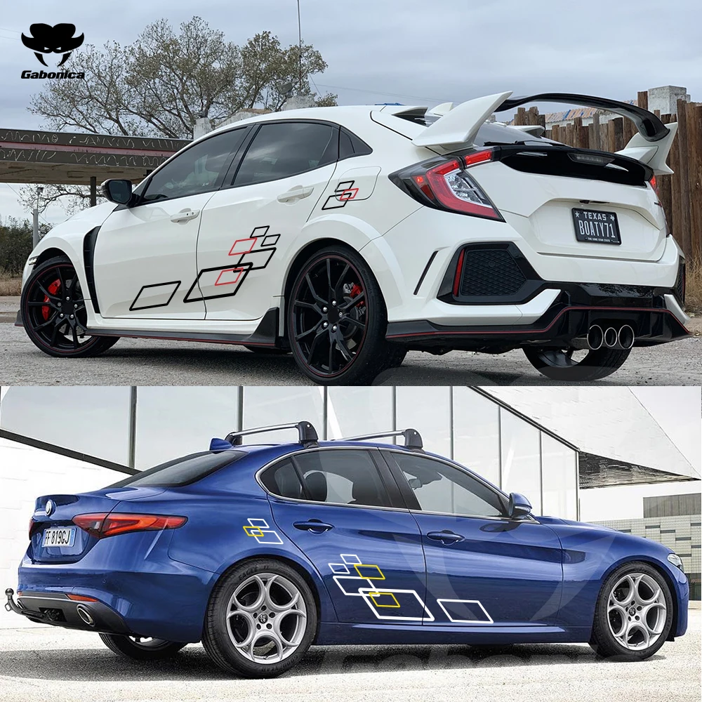 2pcs Car Sticker Side Door For Audi BMW Ford Volkswagen Toyota Mercedes Benz Honda Auto Film Decals CarTuning Car Accessories
2pcs Car Sticker Side Door For Audi BMW Ford Volkswagen Toyota Mercedes Benz Honda Auto Film Decals CarTuning Car Accessories