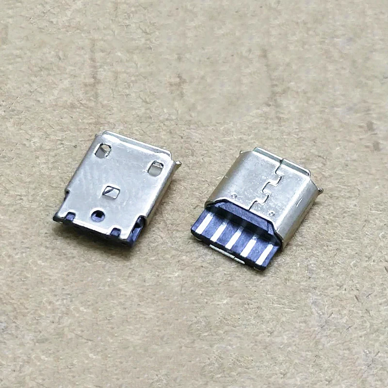 20Pcs Micro USB mother-head welding wire 5P USB mother-seat Mike USB socket welding wire V8 socket connector
20Pcs Micro USB mother-head welding wire 5P USB mother-seat Mike USB socket welding wire V8 socket connector