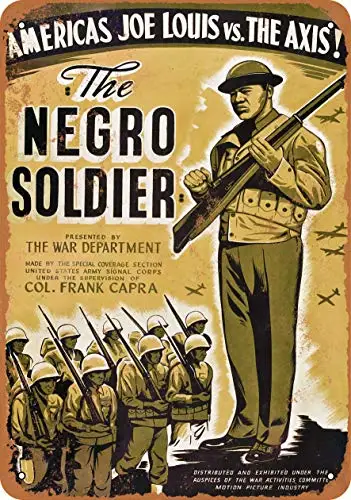 Metal Sign - Joe Louis The Negro Soldier vs. The Axis - Vintage Look Wall Decor for Cafe beer Bar Decoration Crafts
Metal Sign - Joe Louis The Negro Soldier vs. The Axis - Vintage Look Wall Decor for Cafe beer Bar Decoration Crafts
