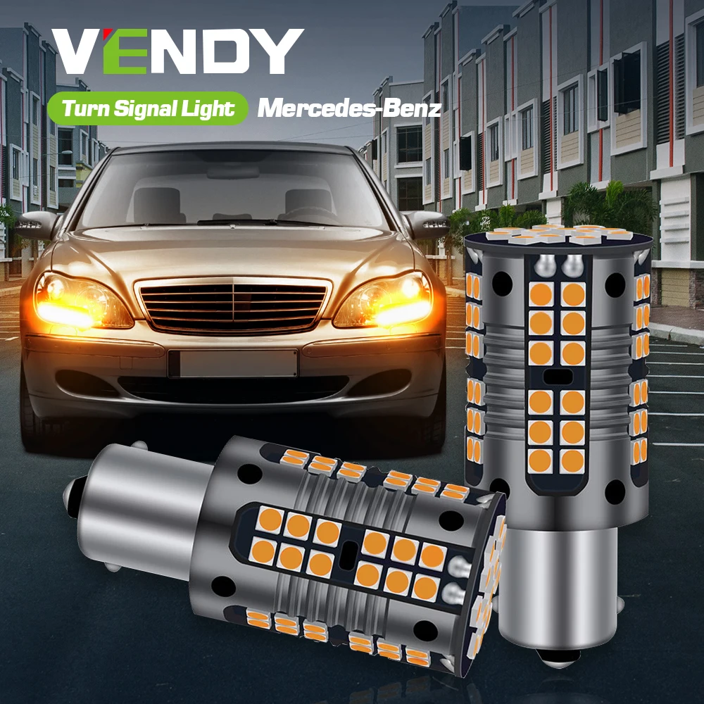 2pcs LED Turn Signal Light Blub Canbus PY21W BAU15S For Mercedes Benz E S M R Class W211 W212 S211 S212 W220 C215 W163 W251 V251
2pcs LED Turn Signal Light Blub Canbus PY21W BAU15S For Mercedes Benz E S M R Class W211 W212 S211 S212 W220 C215 W163 W251 V251