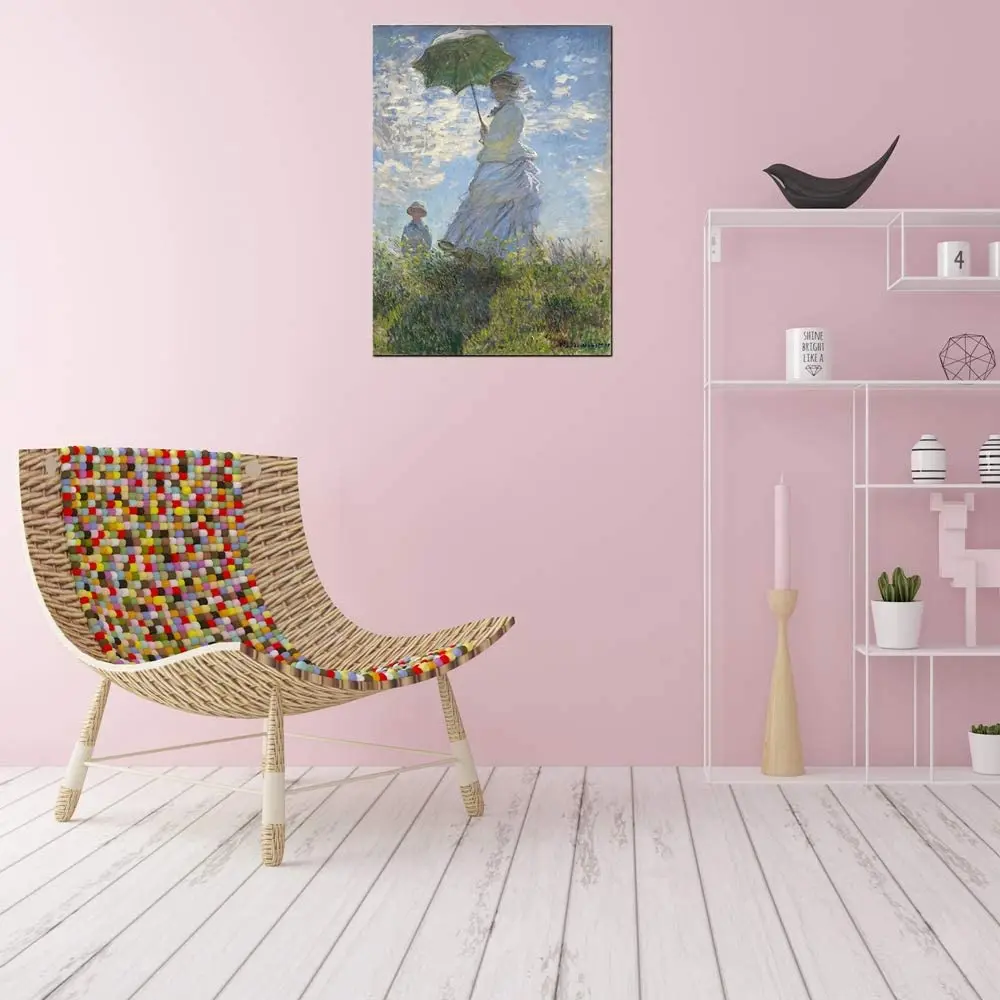 Claude Monet and Son Jean on the Hill Wall Art for Home Decoration Famous Artwork Canvas Print Bedroom Wall Decor Dropshipping
Claude Monet and Son Jean on the Hill Wall Art for Home Decoration Famous Artwork Canvas Print Bedroom Wall Decor Dropshipping
