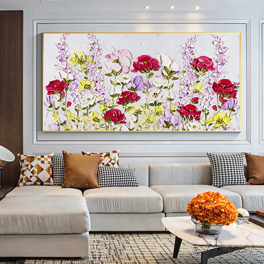 3D Abstract Flower Oil Painting Thick Oil On Canvas Handmade Flowers Wall Art Picture For Wedding Living Room Decoration Unframe
3D Abstract Flower Oil Painting Thick Oil On Canvas Handmade Flowers Wall Art Picture For Wedding Living Room Decoration Unframe