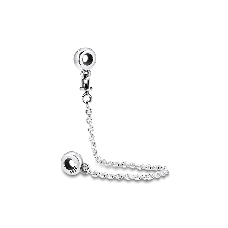 Charms Fits for Bracelets Necklaces Signature Me My Safety Chain Beads 100% 925 Sterling Silver Jewelry Free Shipping
Charms Fits for Bracelets Necklaces Signature Me My Safety Chain Beads 100% 925 Sterling Silver Jewelry Free Shipping