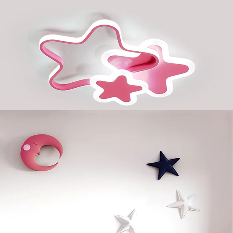 Creative star lamp modern bedroom ceiling lamp Kids room girl cute pink eye protection lamp Led ceiling light bird light CL50901
Creative star lamp modern bedroom ceiling lamp Kids room girl cute pink eye protection lamp Led ceiling light bird light CL50901
