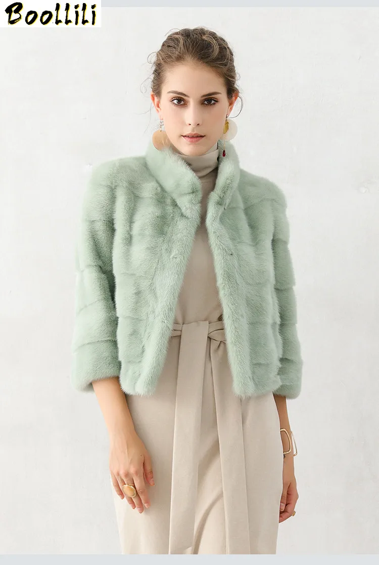Full Pelt Boollili Mink Fur Coat Women Luxury 100% Natural Real Fur Jacket Female Stand Collar Winter Short Outerwear
Full Pelt Boollili Mink Fur Coat Women Luxury 100% Natural Real Fur Jacket Female Stand Collar Winter Short Outerwear