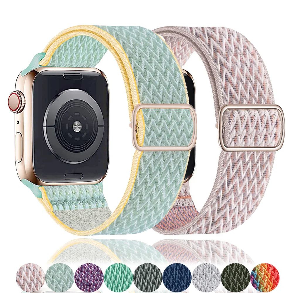 Solo Loop Strap for Apple watch band 44mm 40mm 38mm 42mm Adjustable Elastic nylon Sport bracelet apple Watch series 6 SE 5 4 3
Solo Loop Strap for Apple watch band 44mm 40mm 38mm 42mm Adjustable Elastic nylon Sport bracelet apple Watch series 6 SE 5 4 3