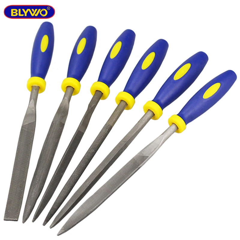 6pcs Needle File Set Mini Metal File Flat Warding Square Triangular Round Half-Round File For Metalworking Woodworking
6pcs Needle File Set Mini Metal File Flat Warding Square Triangular Round Half-Round File For Metalworking Woodworking