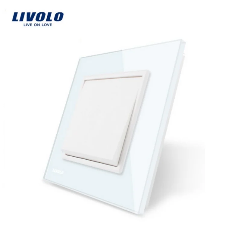 Livolo Manufacturer EU Standard Push Button Switch,Luxury White Crystal Glass Panel, 1 Gang 1 Way , Mechanical switch,VL-C7K1-11
Livolo Manufacturer EU Standard Push Button Switch,Luxury White Crystal Glass Panel, 1 Gang 1 Way , Mechanical switch,VL-C7K1-11