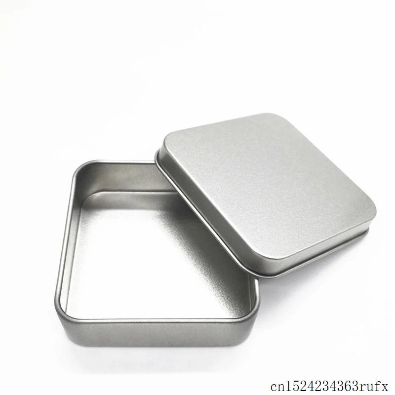 100 Pcs Square Tin Box for Condom Packing Box Jewelry Metal Storage Boxes Small Gift Box Size 70x70x23mm
100 Pcs Square Tin Box for Condom Packing Box Jewelry Metal Storage Boxes Small Gift Box Size 70x70x23mm