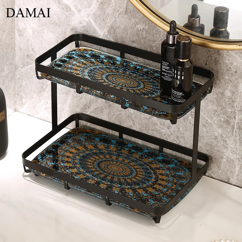 Natural Marble Ceramic Wall Shelf European Modern Large Double Layer Space Saving Shelf Organizer Household Bathroom Accessories
Natural Marble Ceramic Wall Shelf European Modern Large Double Layer Space Saving Shelf Organizer Household Bathroom Accessories