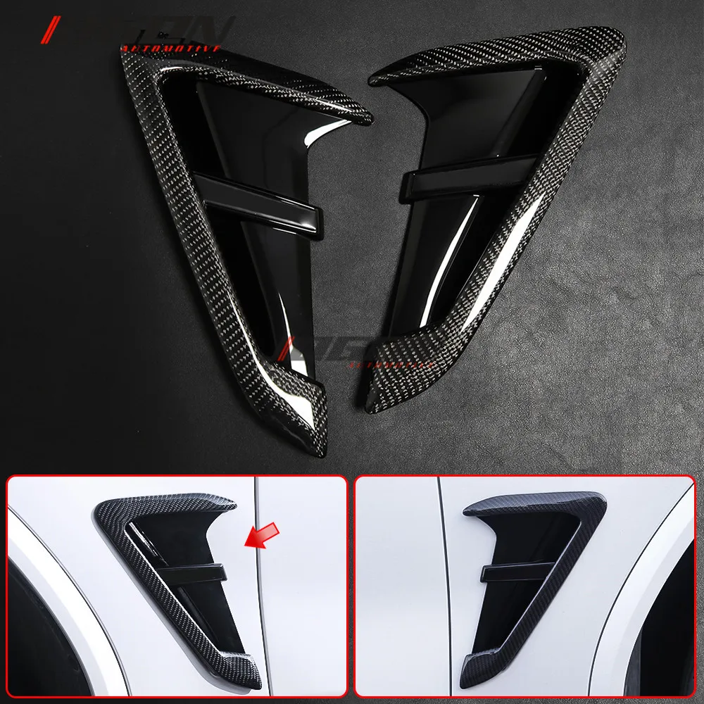 Glossy Carbon Fiber For BMW X3 G01 X4 G02 2018 2019 Car Side Body Fender Air Vent Splitter Trim
Glossy Carbon Fiber For BMW X3 G01 X4 G02 2018 2019 Car Side Body Fender Air Vent Splitter Trim