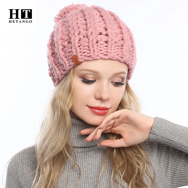 New Women's Knitted Hats Autumn Winter Thickened Outdoor Warm Woolen Hats, Fashion All-Match Wweet And Cute Fur Ball Hat
New Women's Knitted Hats Autumn Winter Thickened Outdoor Warm Woolen Hats, Fashion All-Match Wweet And Cute Fur Ball Hat