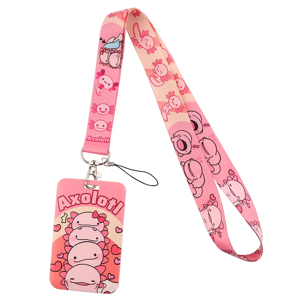 Flyingbee X2373 Pink Baby Fish Axolotl Painting Art Lanyard Credit Card ID Holder Badge Women Travel Bank Bus Business Card
Flyingbee X2373 Pink Baby Fish Axolotl Painting Art Lanyard Credit Card ID Holder Badge Women Travel Bank Bus Business Card