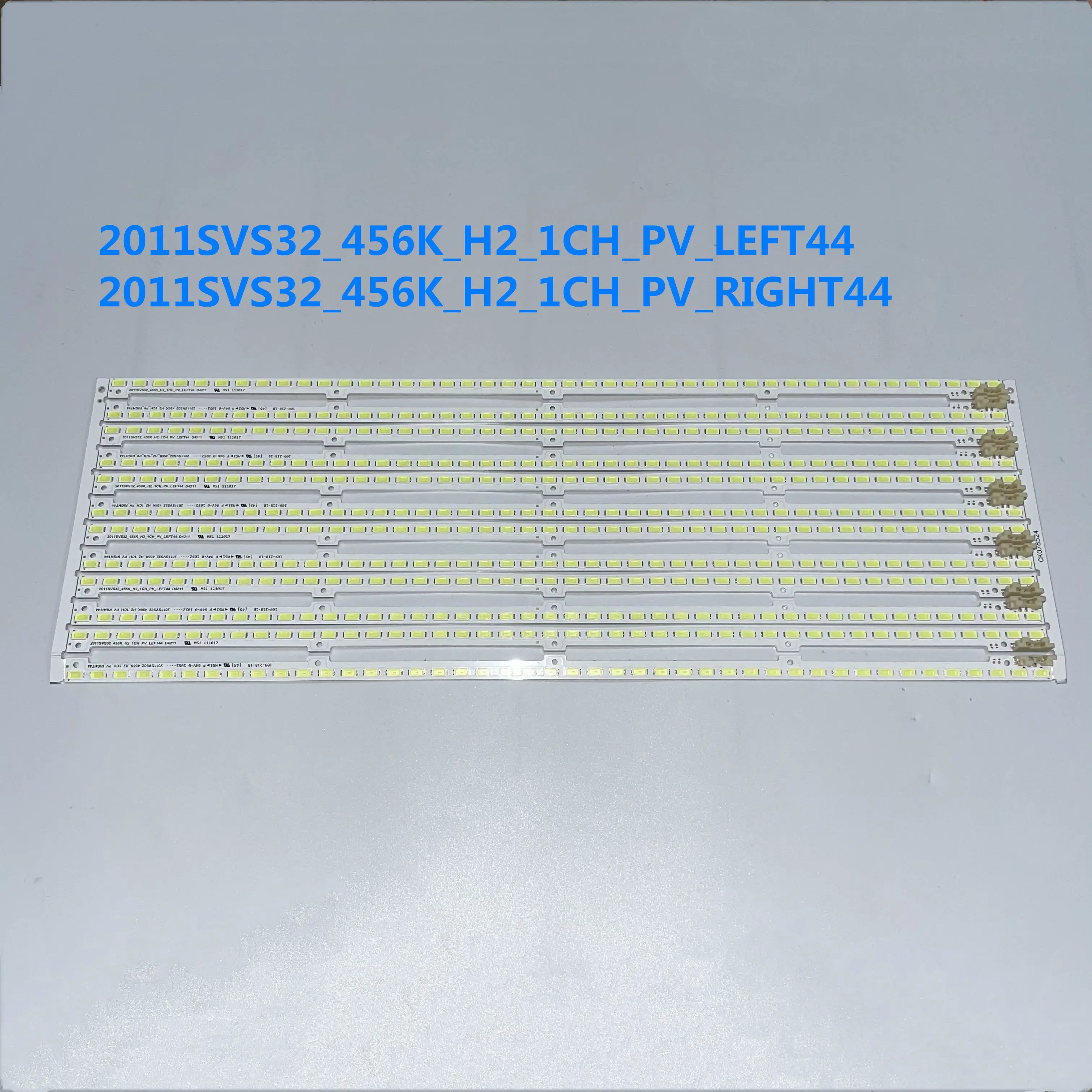 2PCS/LOT LED strip UA32D5000 LTJ320HN01-H BN64-01634A 2011SVS32_456K_H2_1CH_PV_LEFT44 2011SVS32_456K_H2_1CH_PV_RIGHT44
2PCS/LOT LED strip UA32D5000 LTJ320HN01-H BN64-01634A 2011SVS32_456K_H2_1CH_PV_LEFT44 2011SVS32_456K_H2_1CH_PV_RIGHT44