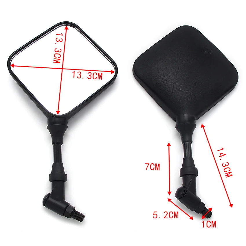 For Suzuki RV125 2003-2016 DR-Z400 2000-2016 DR650 1998-2016 Motorcycle Rearview Mirrors 10mm Black Motorbike Side Mirrors
For Suzuki RV125 2003-2016 DR-Z400 2000-2016 DR650 1998-2016 Motorcycle Rearview Mirrors 10mm Black Motorbike Side Mirrors
