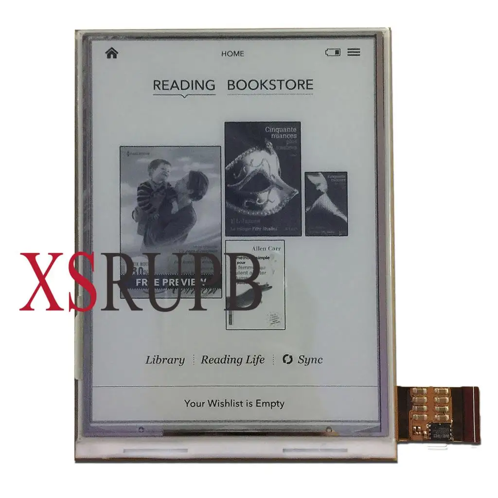 Matte screen ED060XC3 ED060XC3(LF)C1 ED060XC3(LF)T1-00Without touch light ebook eink lcd display
Matte screen ED060XC3 ED060XC3(LF)C1 ED060XC3(LF)T1-00Without touch light ebook eink lcd display