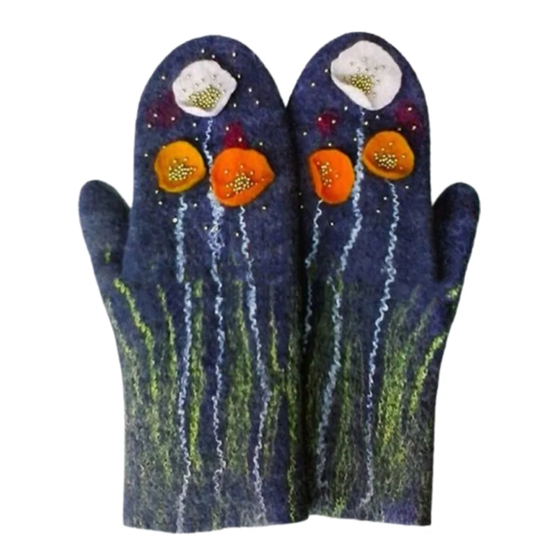 Women Faux Cashmere Gloves Floral Wolf Cat Animal 3D Print Thermal Warm Mittens A0NF
Women Faux Cashmere Gloves Floral Wolf Cat Animal 3D Print Thermal Warm Mittens A0NF